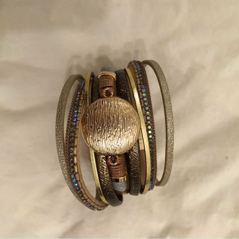 Thick bangle set